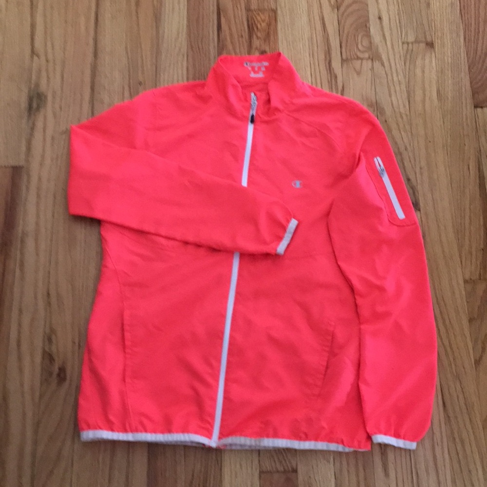 Light weight zip up champion windbreaker
